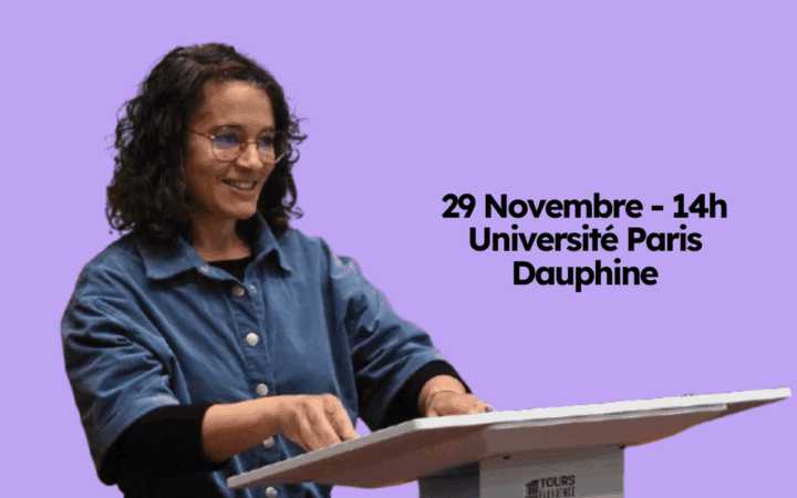 29 NOVEMBRE 14H UNIVERSITÉ PARIS DAUPHINE